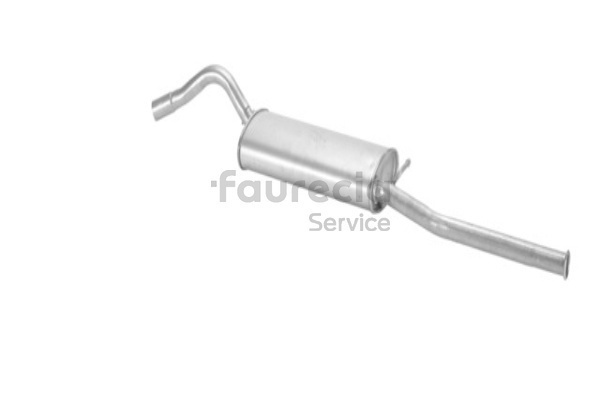 OEM 007590660B Faurecia Bakre eksospotte FS60014 for VW, AUDI, SKODA, SEAT