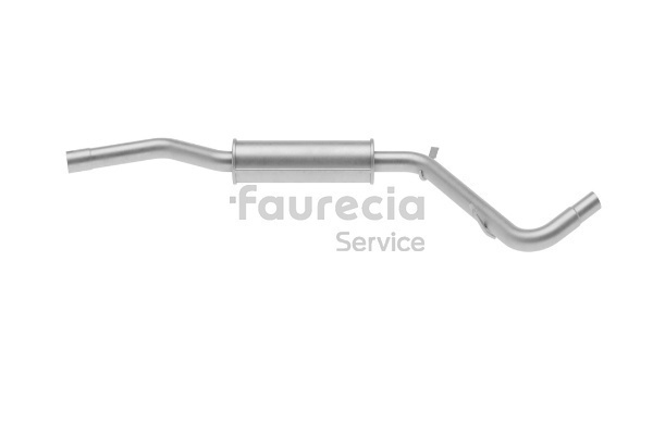 Fremre eksospotte (FS60018) fra Faurecia for VW Caddy II Pick-up (9U7) 1.9 D (47 KW / 64 HK / Fra 1996)