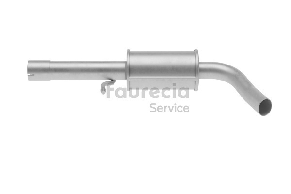 Faurecia Fremre eksospotte FS60030 Forreste lyddemper Faurecia FS60030