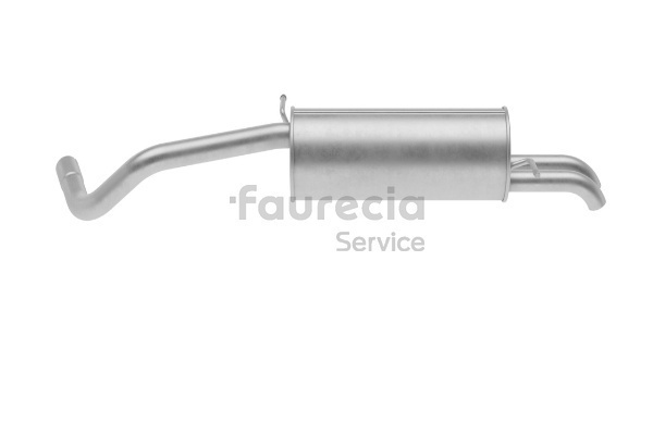 Faurecia Bakre eksospotte FS60051 Lyddemper eksos / bakre lyddemper Faurecia FS60051