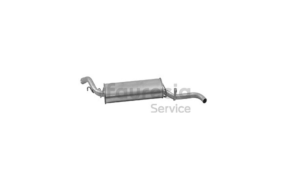 OEM 6A0253609E Faurecia Takaäänenvaimentaja FS63017 varten VW, AUDI, SKODA, SEAT