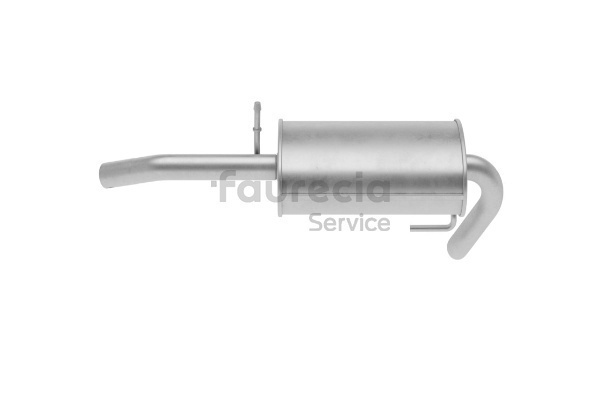 OEM JZW253609AD Faurecia Takaäänenvaimentaja FS63083 varten VW, AUDI, SKODA, SEAT