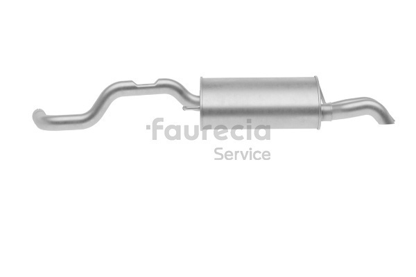 Faurecia Endschalldämpfer (FS63097) in erstklassiger Qualität für VW Polo Variant (6V5) 1.9 TDI (81 KW / 110 PS / de 1998)