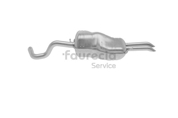 OEM JZW253609D Faurecia Takaäänenvaimentaja FS63159 varten VW, AUDI, SKODA, SEAT