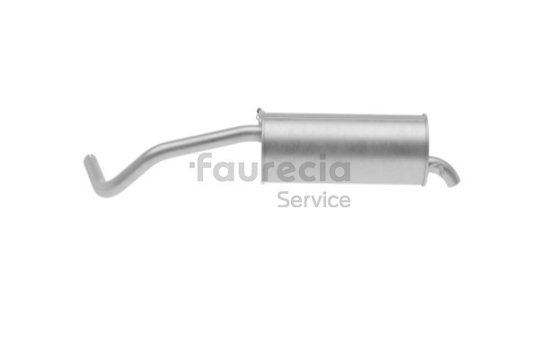 OEM JZW253609AJ Faurecia Takaäänenvaimentaja FS63183 varten VW, AUDI, SKODA, SEAT