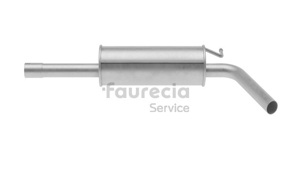 OEM 6R0253209C Faurecia Marmitta centrale FS63184 per VOLKSWAGEN, AUDI, SEAT, SKODA