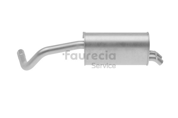 OEM 6Q6253609AK Faurecia Takaäänenvaimentaja FS63196 varten VW, AUDI, SKODA, SEAT