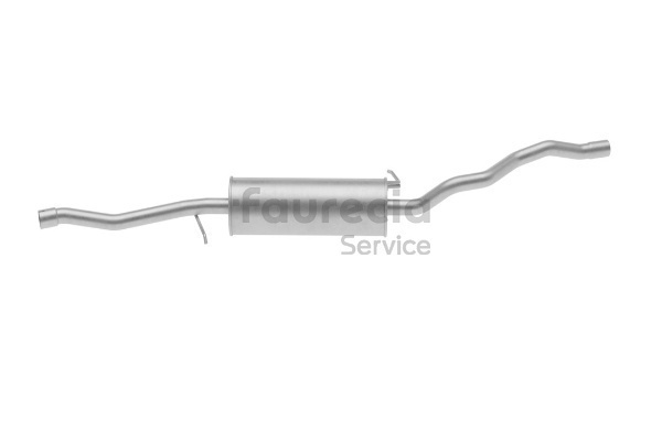 Faurecia Mellempotte FS63220 Midterste lyddæmper Faurecia FS63220