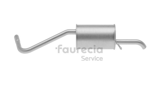 OEM 6Q6253609AR Faurecia Silenciador trasero FS63275 para VOLKSWAGEN, SEAT, AUDI, SKODA