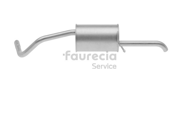 Faurecia Bakre eksospotte FS63276 Lyddemper eksos / bakre lyddemper Faurecia FS63276