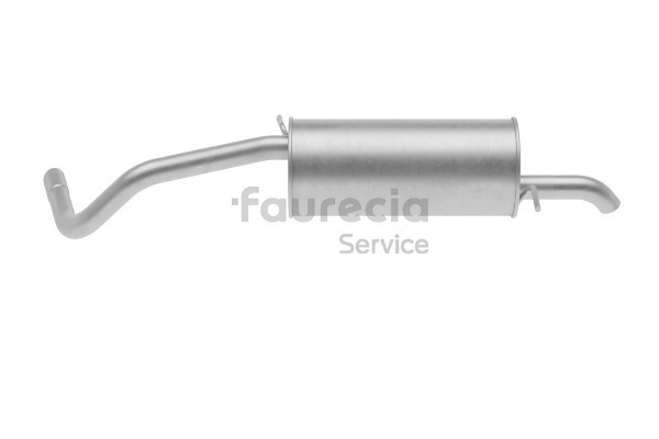 Faurecia Bakre eksospotte FS63281 Lyddemper eksos / bakre lyddemper Faurecia FS63281