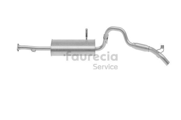 OEM 1430060A40 Faurecia Takaäänenvaimentaja FS67009 varten SUZUKI