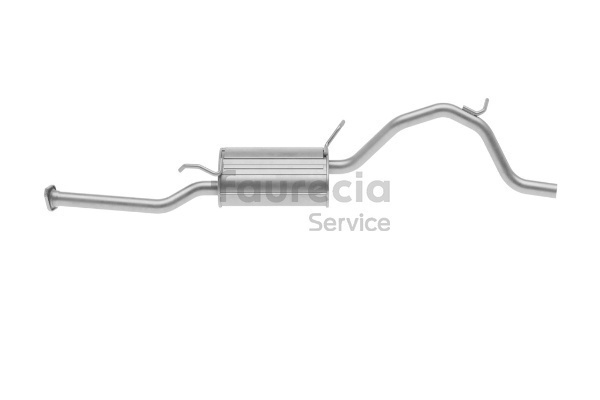 Faurecia Bakre eksospotte FS67041 Lyddemper eksos / bakre lyddemper Faurecia FS67041