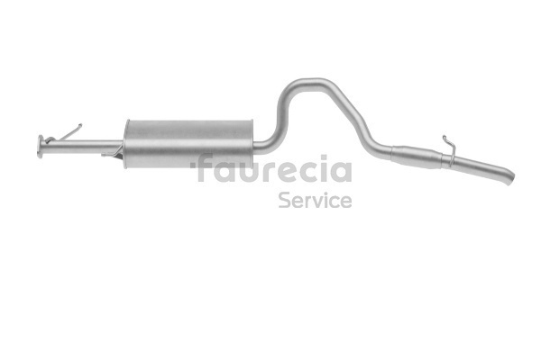 OEM 1430068D01 Faurecia Takaäänenvaimentaja FS67057 varten SUZUKI