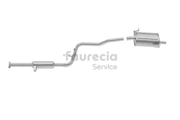 OEM 1430066E40 Faurecia Takaäänenvaimentaja FS67061 varten SUZUKI