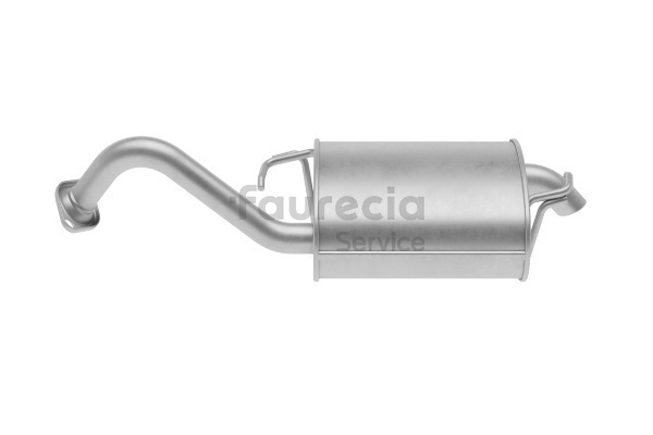 Lyddemper eksos / bakre lyddemper Faurecia FS70171