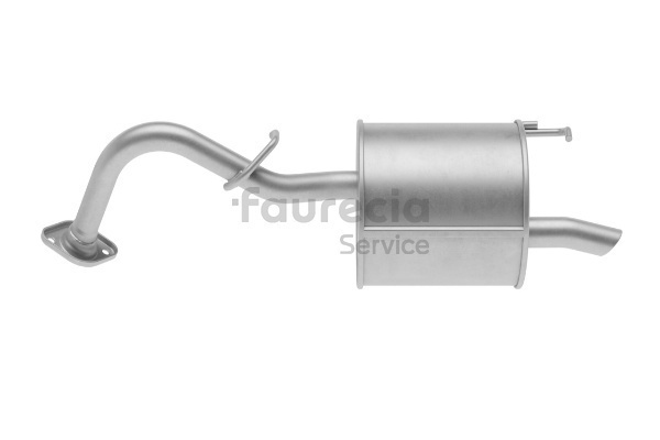 OEM 1743040051 Faurecia Silenciador trasero FS70174 para TOYOTA