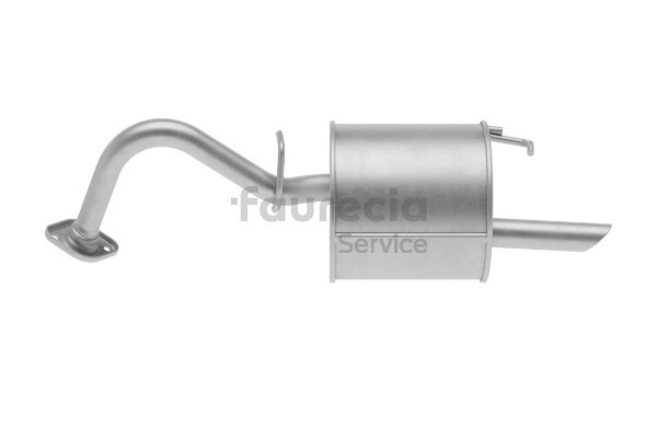 OEM 174300Q020 Faurecia Silenciador trasero FS70176 para TOYOTA, LEXUS