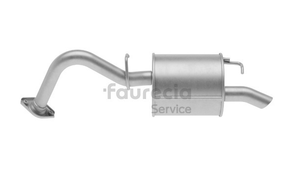 Lyddemper eksos / bakre lyddemper Faurecia FS70178