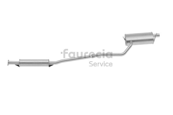 Lyddemper eksos / bakre lyddemper Faurecia FS70390