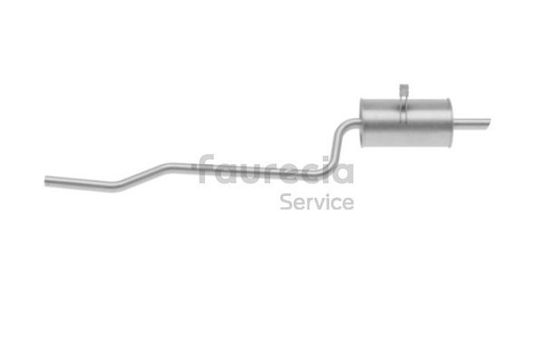 OEM 174301B070 Faurecia Takaäänenvaimentaja FS70448 varten TOYOTA, WIESMANN