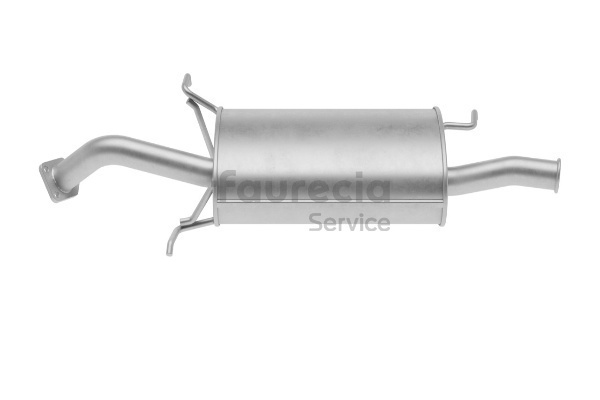 Faurecia Bakre eksospotte FS75215 Lyddemper eksos / bakre lyddemper Faurecia FS75215