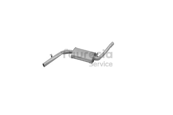 Faurecia Midtre lydpotte FS80003 Mellomlyddemper Faurecia FS80003