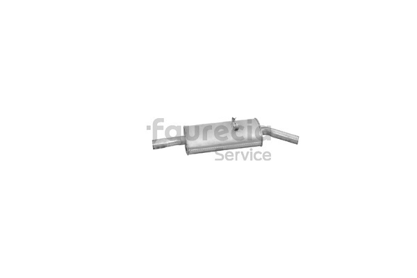 Bakre eksospotte (FS80004) fra Faurecia for VW Passat Variant (33B) 1.3 (40 KW / 55 HK / Fra 1980)