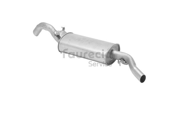 Faurecia Bakre eksospotte FS80007 Lyddemper eksos / bakre lyddemper Faurecia FS80007
