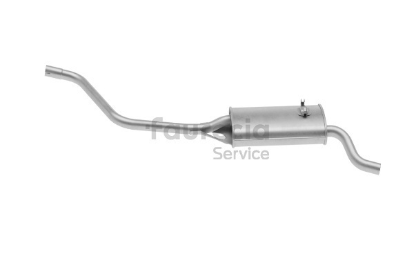 OEM 867253609R Faurecia Takaäänenvaimentaja FS80034 varten VW, AUDI, SKODA, SEAT