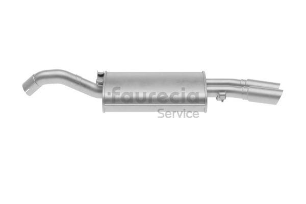 OEM 191253609AD Faurecia Takaäänenvaimentaja FS80094 varten VW, AUDI, SKODA, SEAT