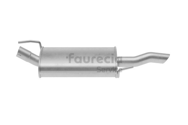 OEM 1H6253609P Faurecia Bakre eksospotte FS80121 for VW, AUDI, SKODA, SEAT