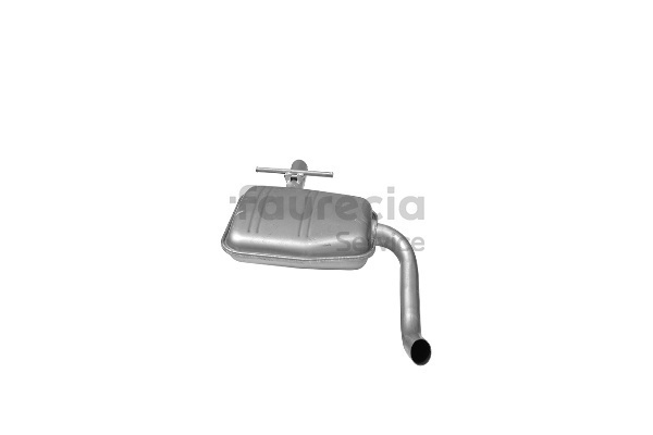 OEM 1H0253409C Faurecia Midtre lydpotte FS80124 for VW, AUDI, SKODA, SEAT, CUPRA