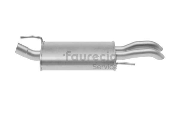 Faurecia Bakre eksospotte FS80133 Lyddemper eksos / bakre lyddemper Faurecia FS80133