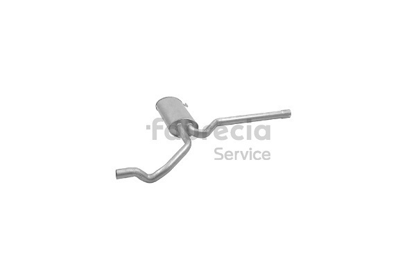 Faurecia Midtre lydpotte FS80236 Mellomlyddemper Faurecia FS80236