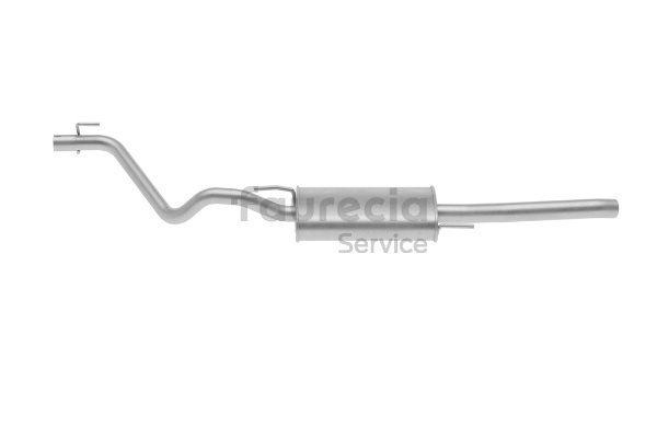 OEM 1H9253609D Faurecia Takaäänenvaimentaja FS80247 varten VW, AUDI, SKODA, SEAT
