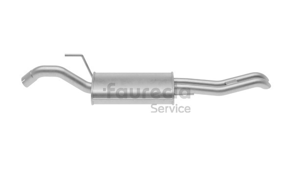 Faurecia Bakre eksospotte FS80289 Lyddemper eksos / bakre lyddemper Faurecia FS80289