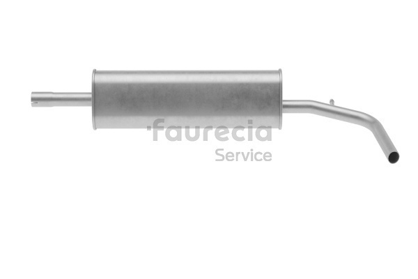 OEM 1S0253409AD Faurecia Marmitta centrale FS80309 per VOLKSWAGEN, AUDI, SEAT, SKODA