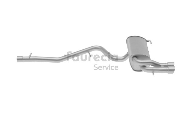 Faurecia Rear silencer FS80332 Exhaust silencer Faurecia FS80332