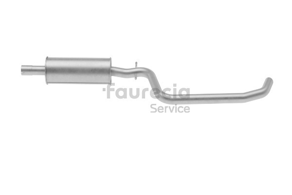 OEM 1T0253209C Faurecia Keskiäänenvaimentaja FS80360 varten VW, AUDI, SKODA, SEAT