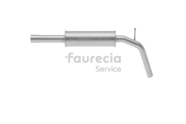 Faurecia Mellempotte FS80375 Midterste lyddæmper Faurecia FS80375