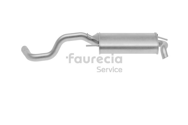 OEM 6N0253609AE Faurecia Marmitta FS80395 per VOLKSWAGEN, AUDI, SEAT, SKODA