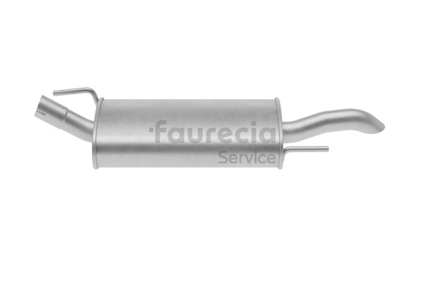 OEM 1H6253609AB Faurecia Takaäänenvaimentaja FS80414 varten VW, AUDI, SKODA, SEAT