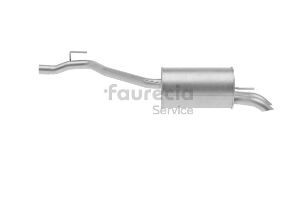 OEM 074253609BA Faurecia Bakre eksospotte FS80447 for VW, AUDI, SKODA, SEAT