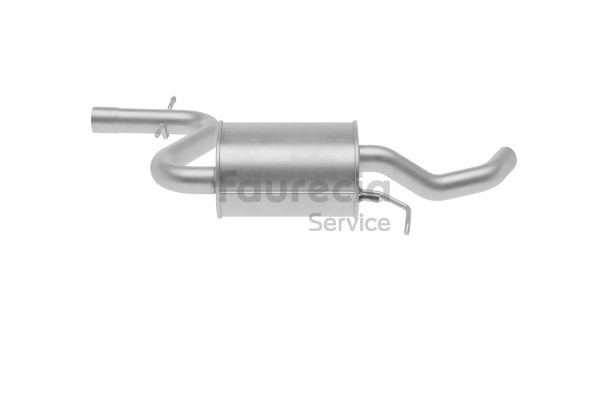 OEM 1T0253209B Faurecia Keskiäänenvaimentaja FS80496 varten VW, AUDI, SKODA, SEAT