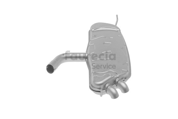 OEM 1T0253609D Faurecia Takaäänenvaimentaja FS80503 varten VW, AUDI, SKODA, SEAT