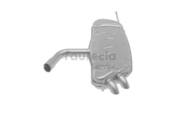 Faurecia Bakre eksospotte FS80507 Lyddemper eksos / bakre lyddemper Faurecia FS80507