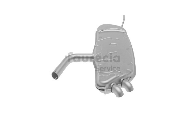 OEM 1T0253609E Faurecia Takaäänenvaimentaja FS80520 varten VW, AUDI, SKODA, SEAT
