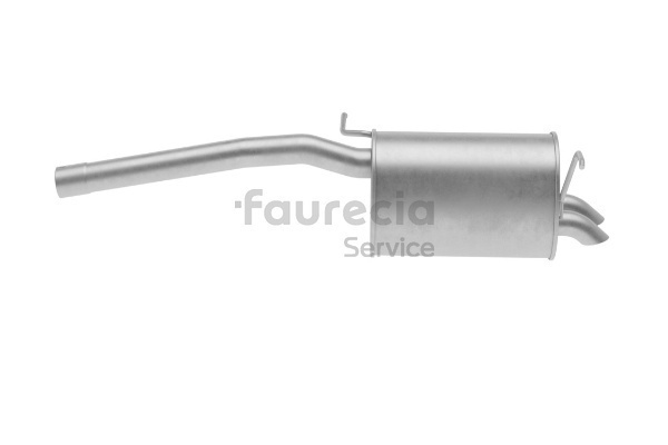 OEM 2K0253609F Faurecia  Endschalldämpfer FS80551 für VW, AUDI, SKODA, SEAT