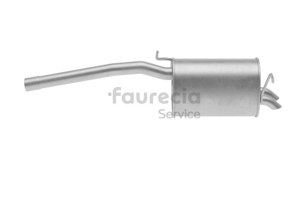 Lyddemper eksos / bakre lyddemper Faurecia FS80555